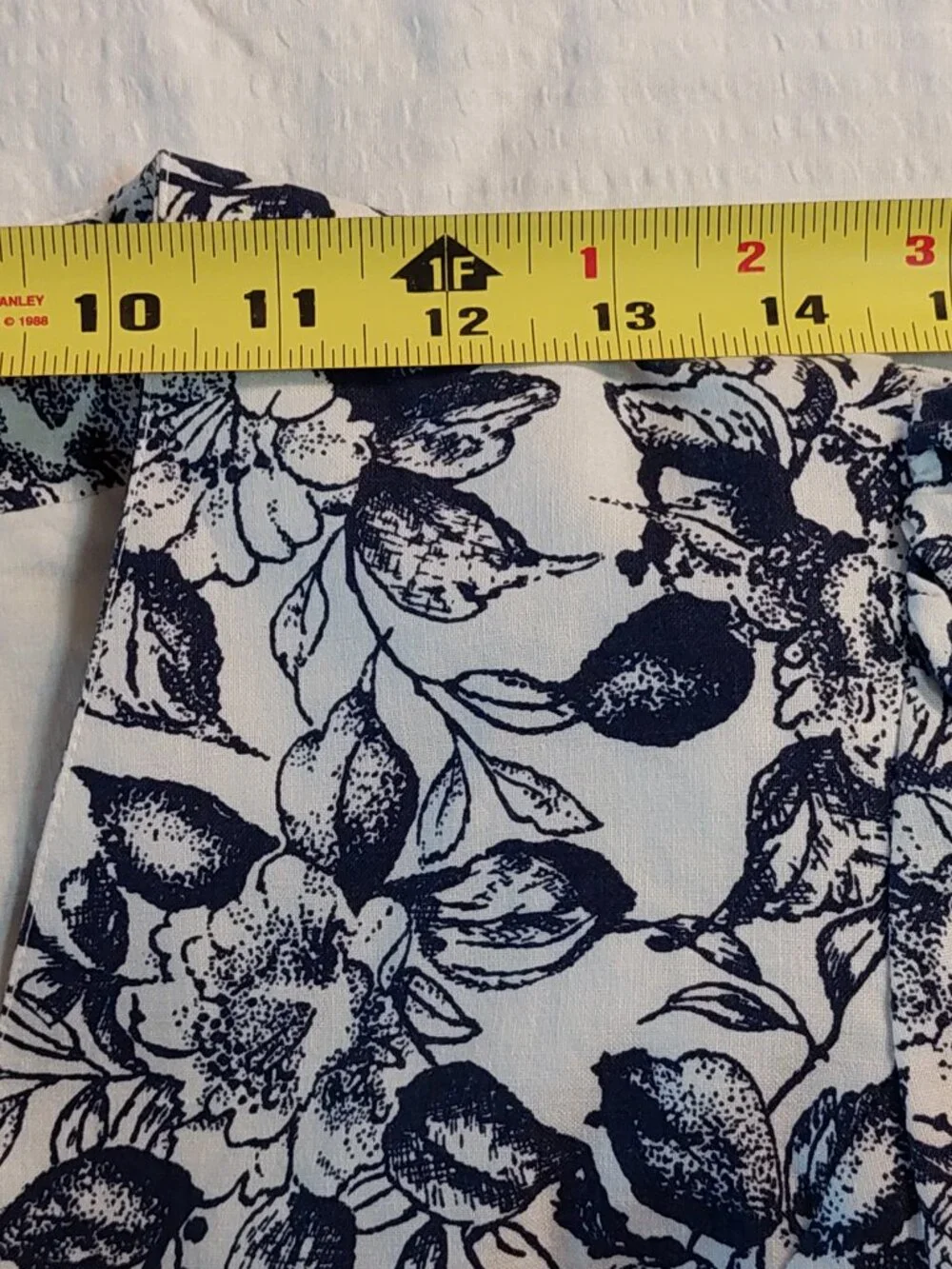 Vintage Laura Ashley Sz 10 Floral Cotton cropped blazer structured shoulder - Picture 8 of 11